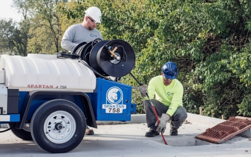 Commercial Downspout Service