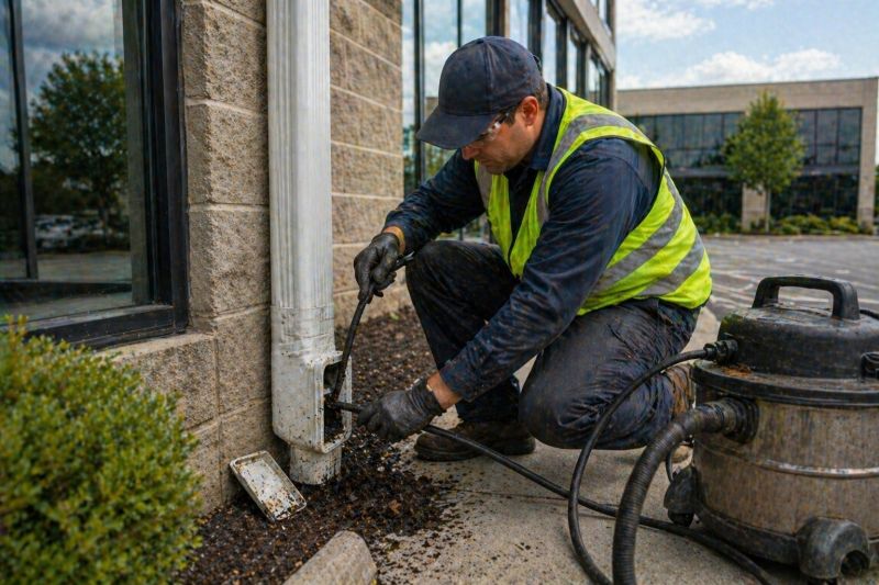 Commercial Downspout Service